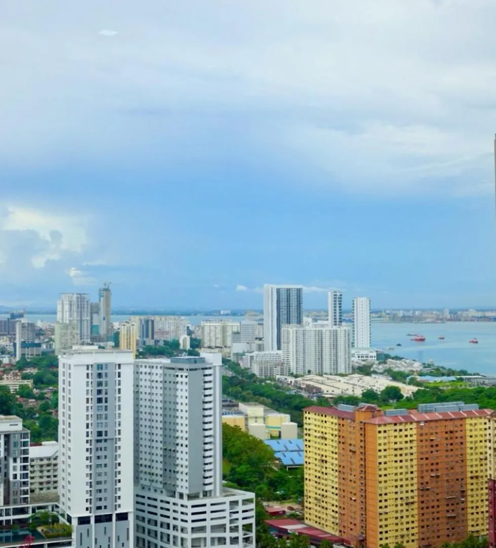 Urban Suites Nest 2Br New Unit 2 Free Carpark High Floor Nice View Unit George Town Malaysia